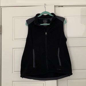 LL BEAN FLEECE VEST